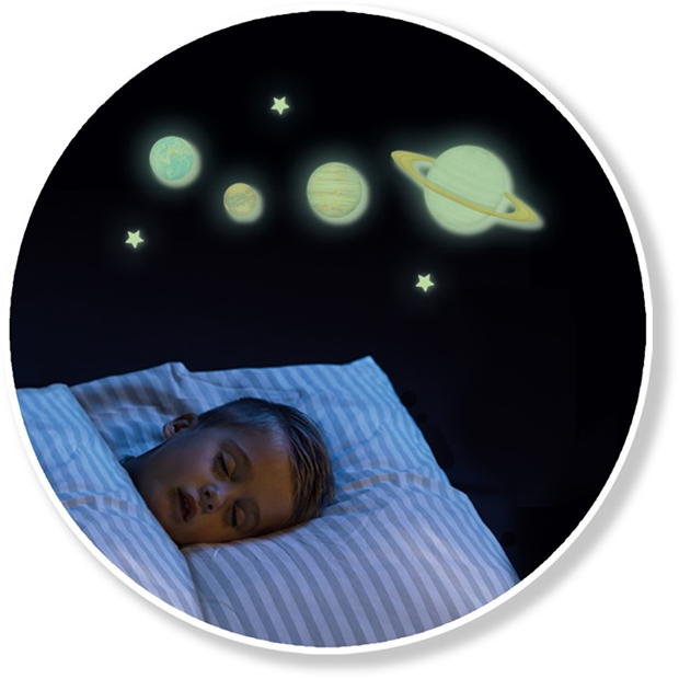 Glowing Solar System