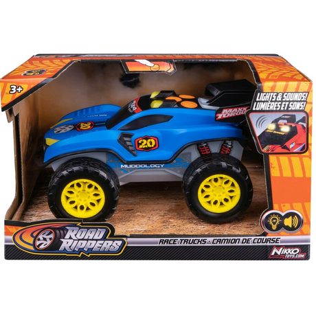 Nikko Road Rippers Race Truck With Lights and Sound - Blue (10 Inch)