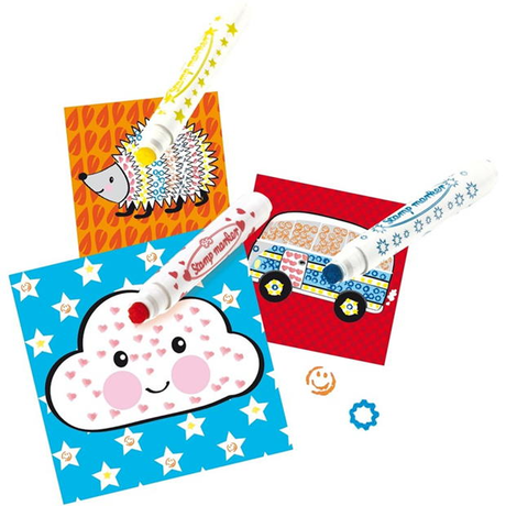 Stamping With Markers