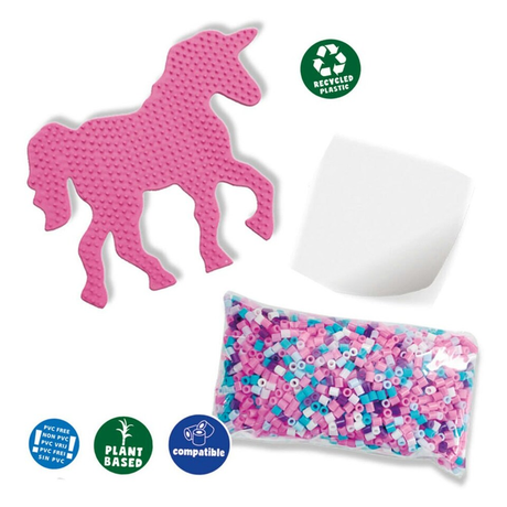 Unicorn - Iron on Beads