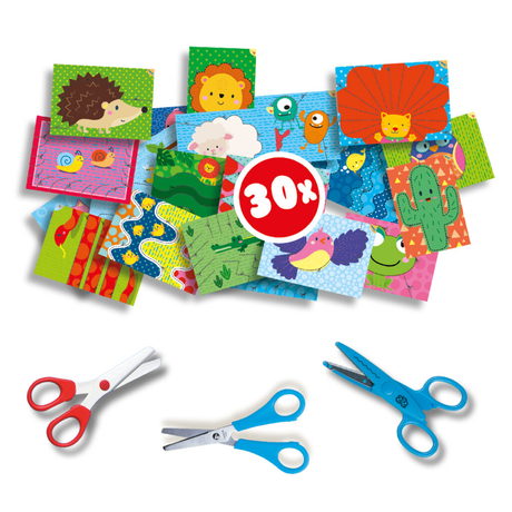 I Learn to Use Scissors Step-by-Step