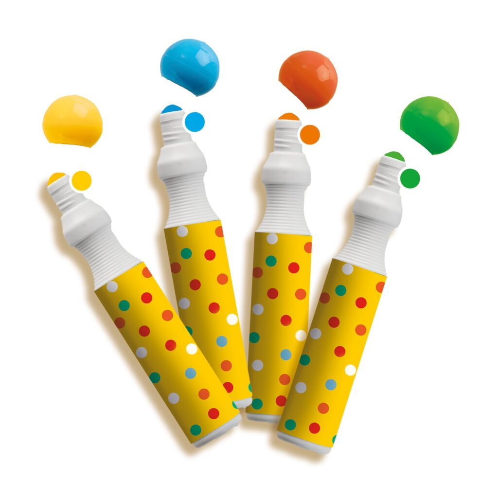 Dot Markers - 4 Colours XXL