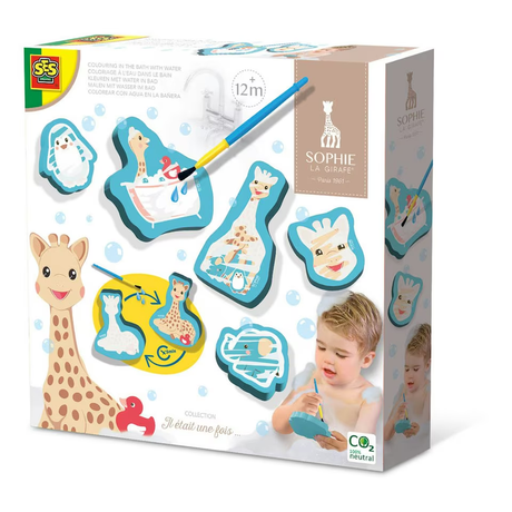 Sophie La Giraffe - Colouring and Painting