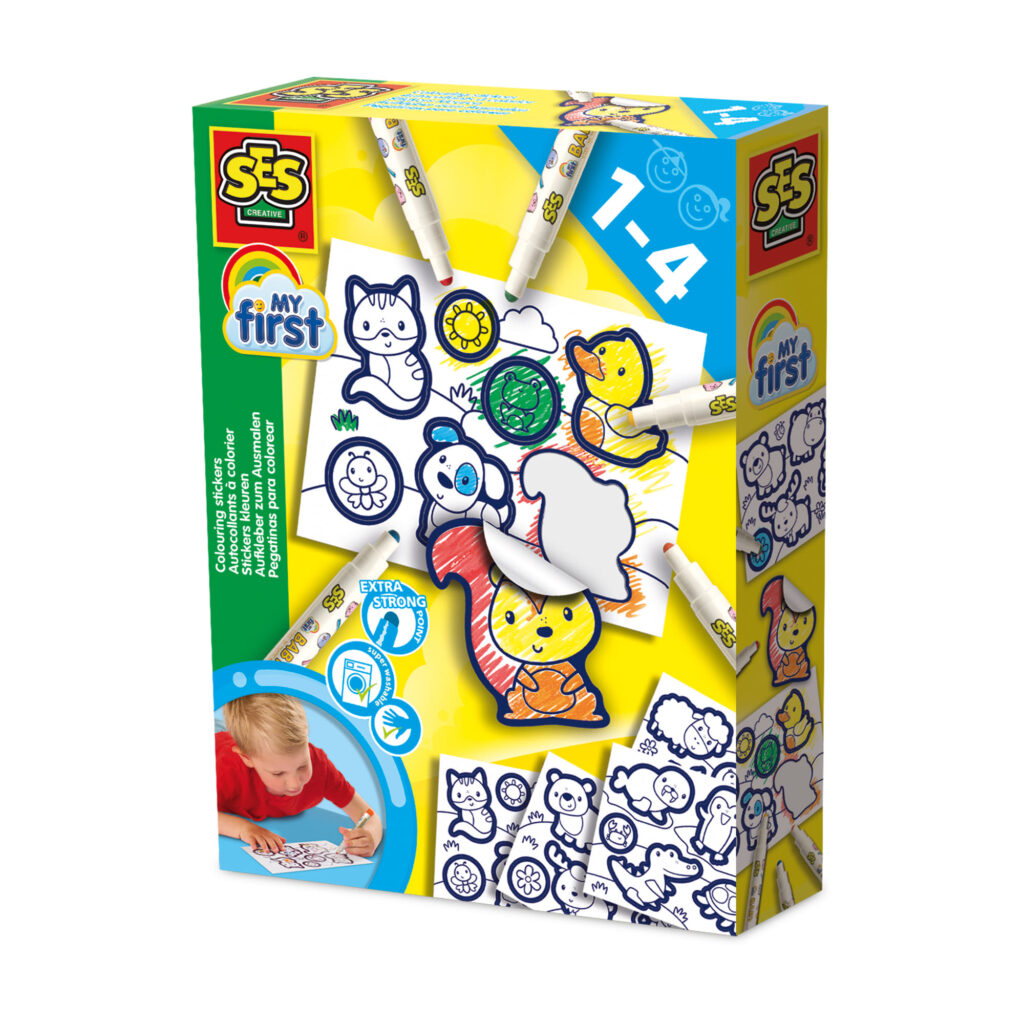 My First - Colouring Stickers