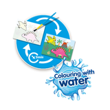 Colouring With Water - Dinos