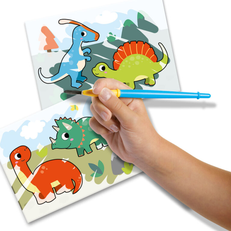 Colouring With Water - Dinos