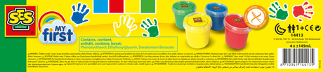 My First - Fingerpaint 4 Colours X 145ml