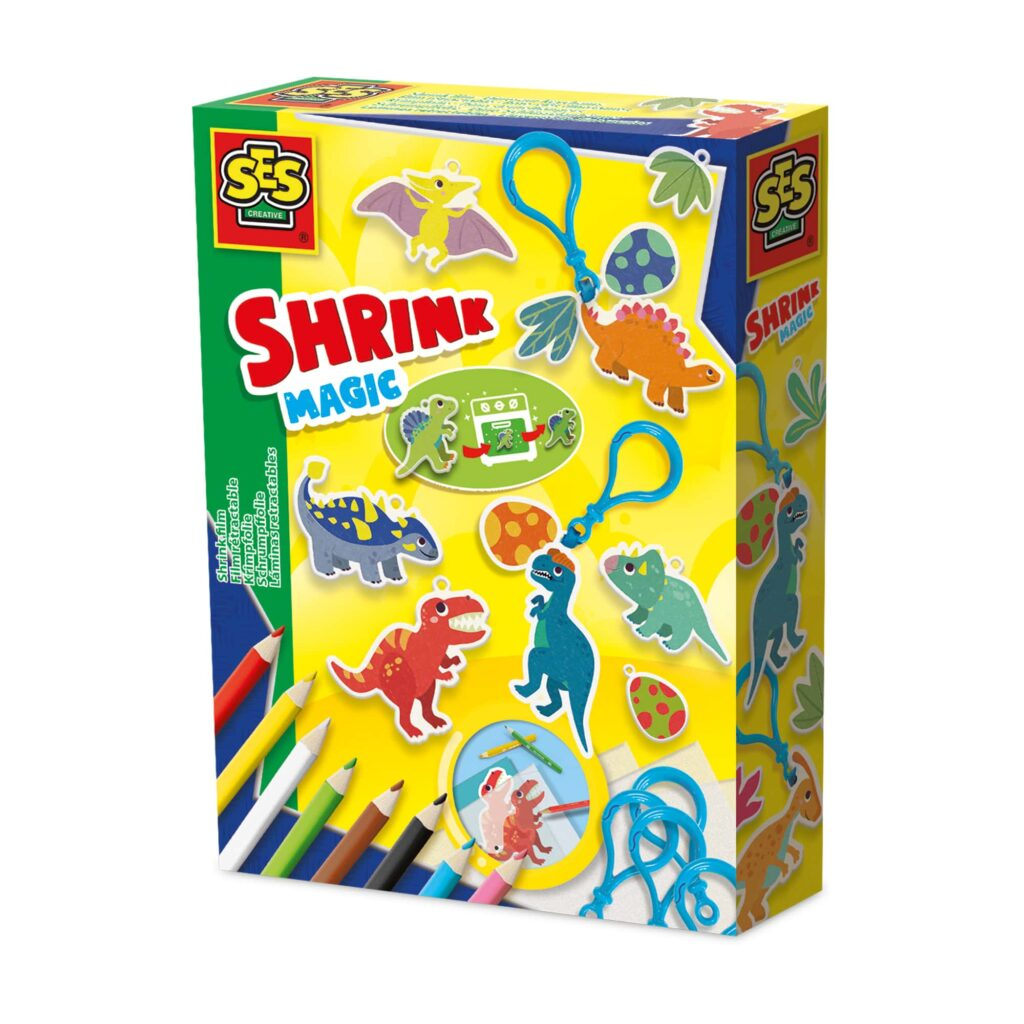 Shrink Film - Dinosaur Keychains
