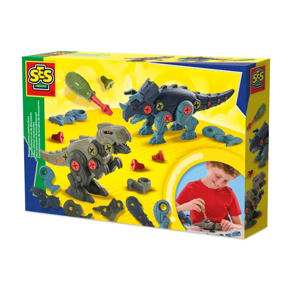 Dinosaurs Screw Constructions