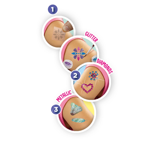 3 in 1 Glamour Tattoos