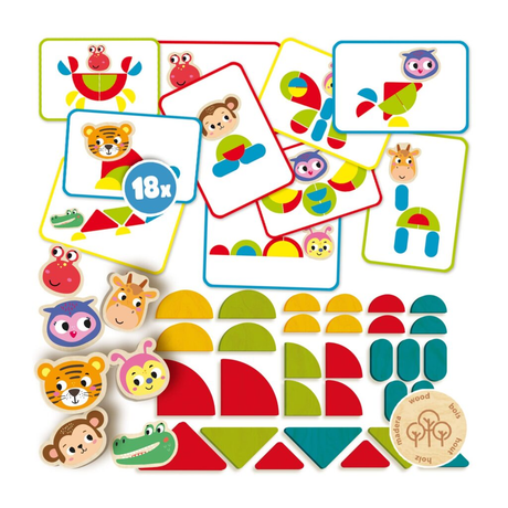 Montessori - Creating Animal Shapes