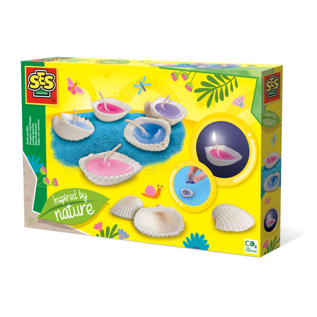 Shell Candles - Inspired by Nature
