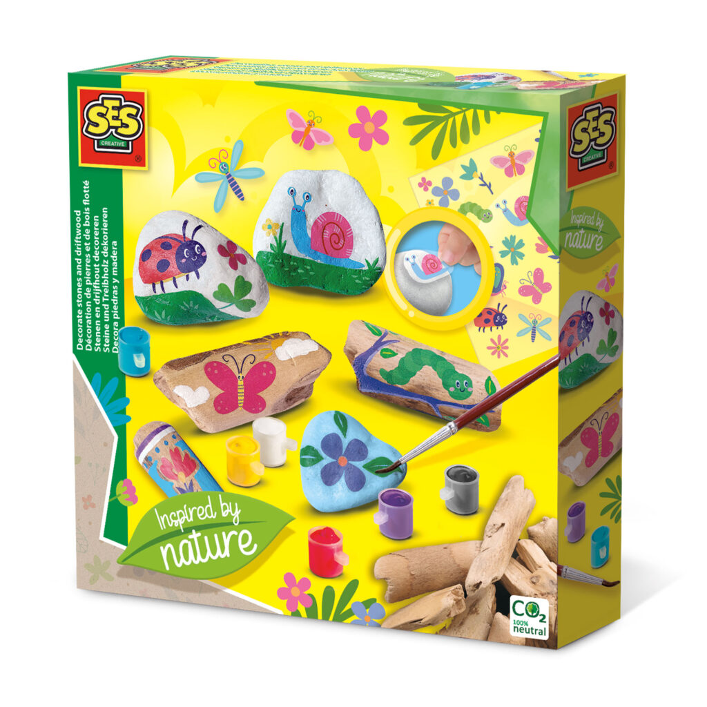 Decorate Stones and Driftwood  - Inspired by Nature