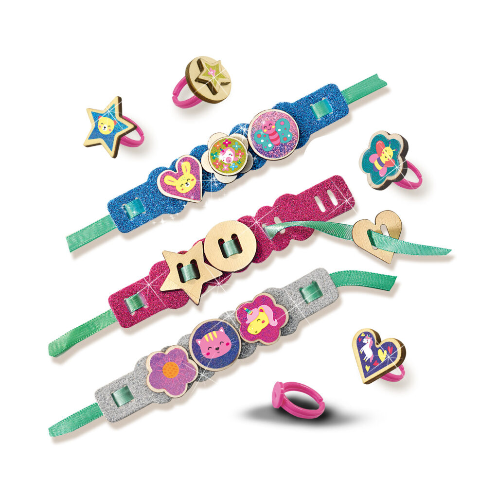 Easy Rings and Glitter Bracelets