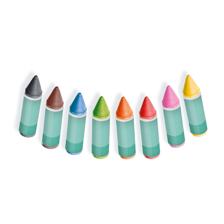 Bath Crayons - 8 Colours