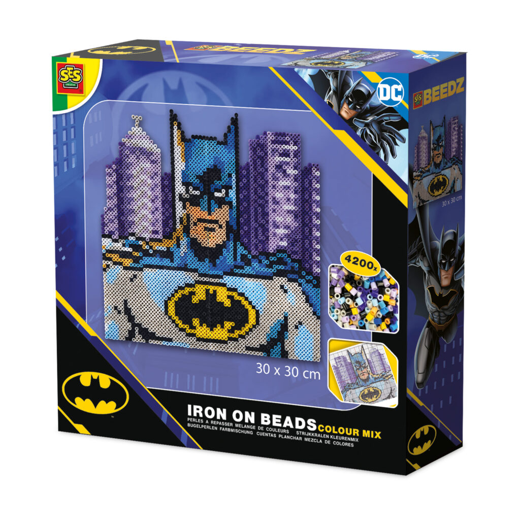 DC Batman - Batman Iron on Beads Colour Mix