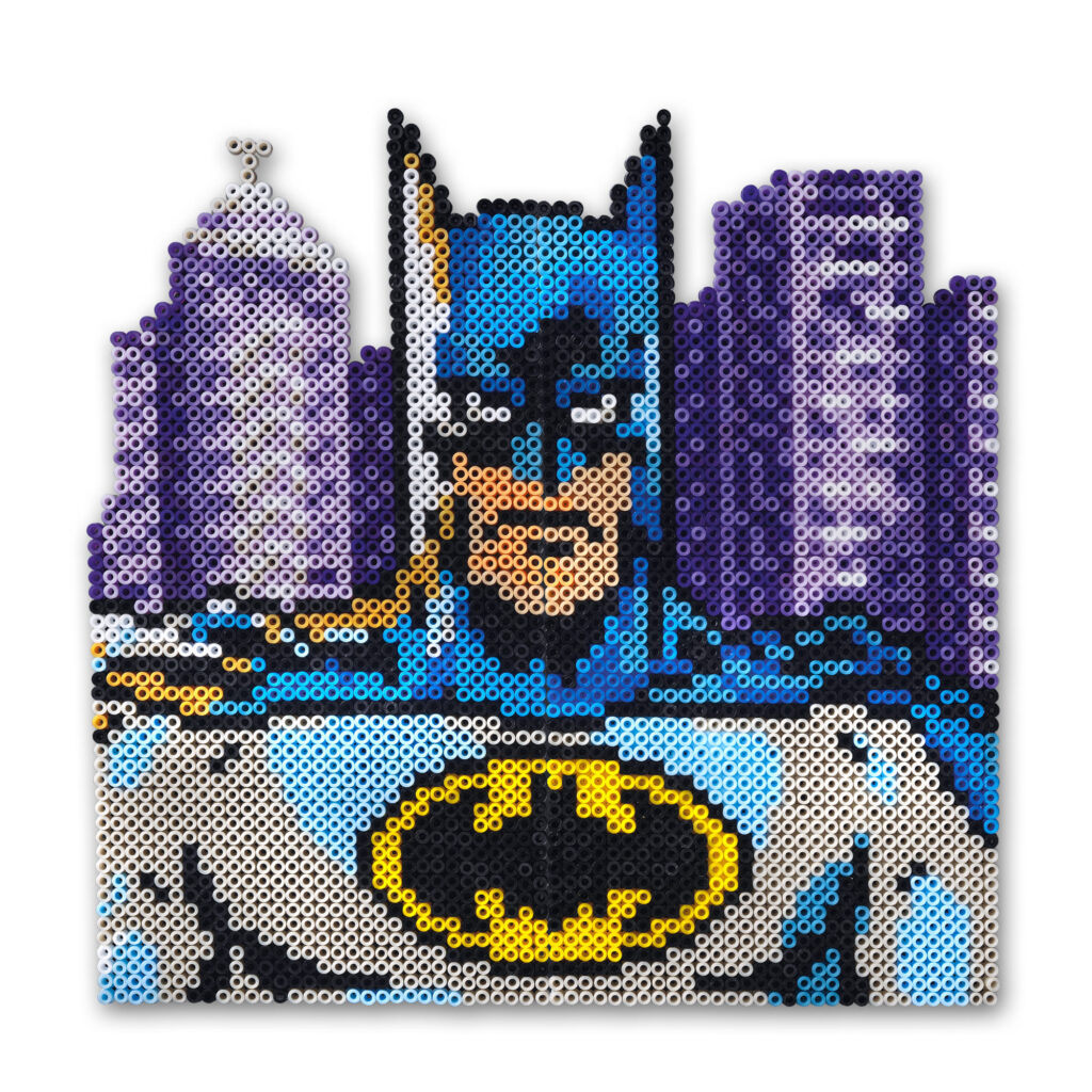 DC Batman - Batman Iron on Beads Colour Mix