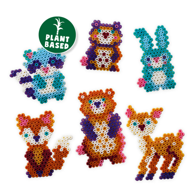 Green Beedz - Iron on Beads Set Forest Animals