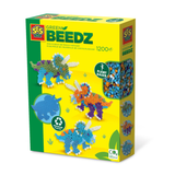 Green Beedz - Iron on Beads Set Triceratops Dino