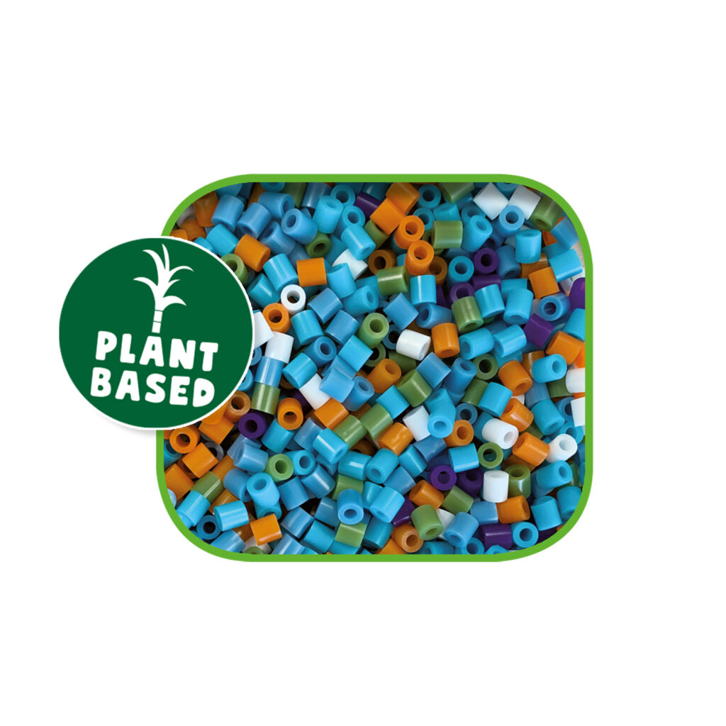 Green Beedz - Iron on Beads Set Triceratops Dino
