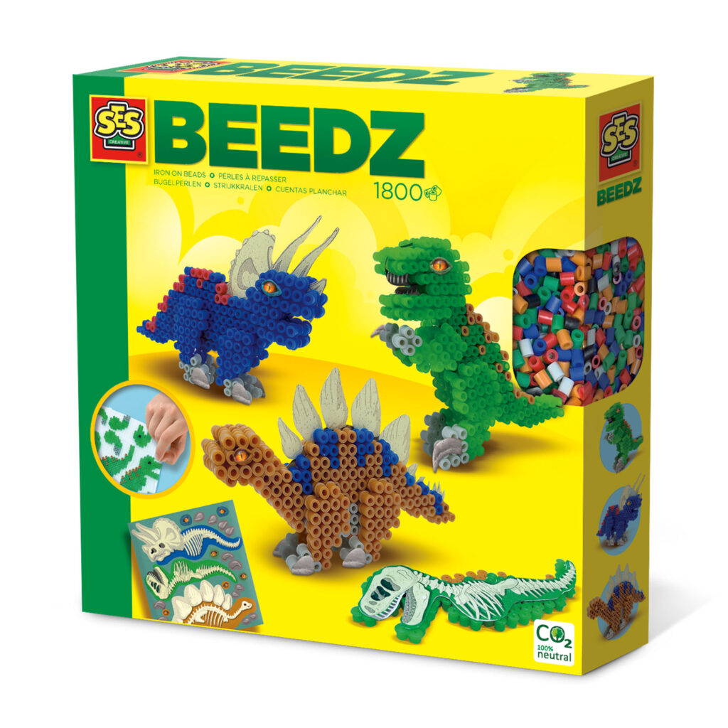 Iron on Beads - Dinos