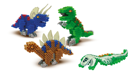 Iron on Beads - Dinos