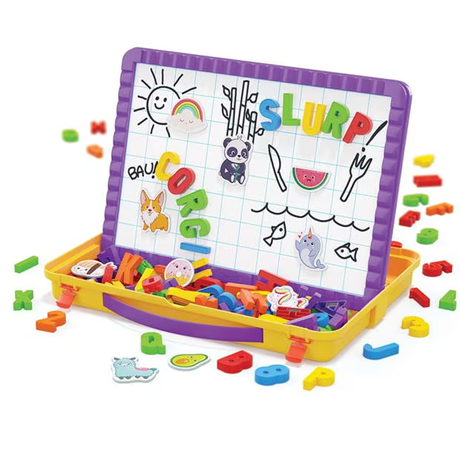 Quercetti Magnetino Letters Carry Case Set