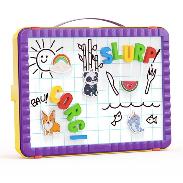 Quercetti Magnetino Letters Carry Case Set