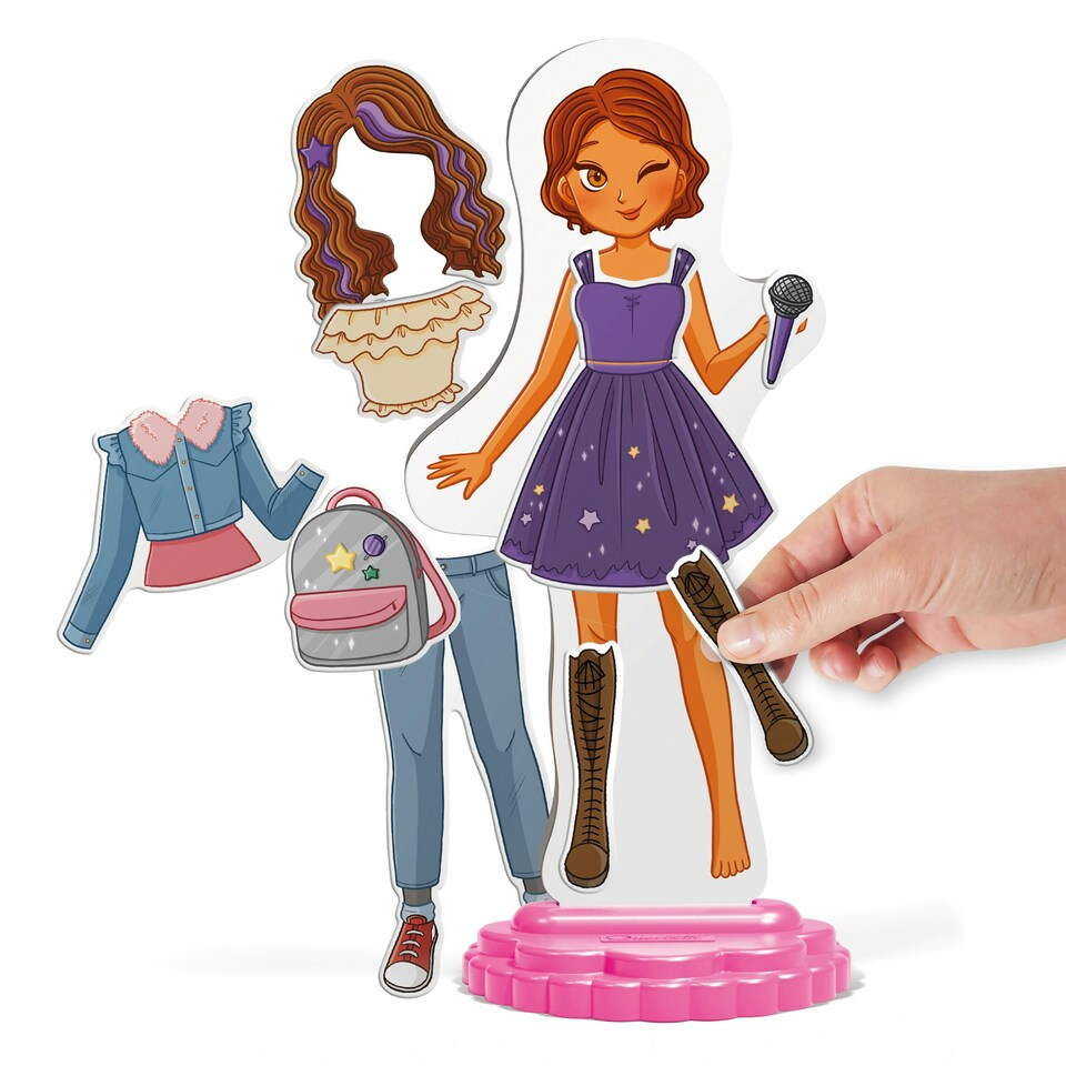Quercetti Magnetic Fashion Doll - Laura