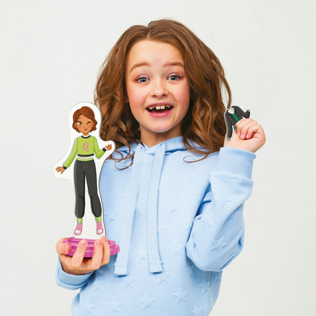 Quercetti Magnetic Fashion Doll - Laura