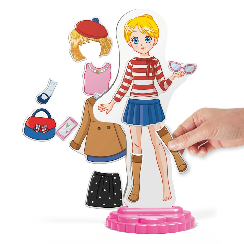 Quercetti Magnetic Fashion Doll - Anna