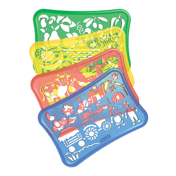 Quercetti Stencils Design Farm Set