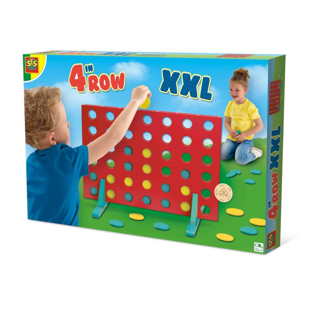 Wooden Four in Row XXL