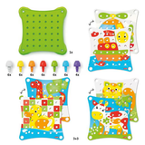Quercetti Jumbo Peggy Evo Peg Art Set (41 Pieces)