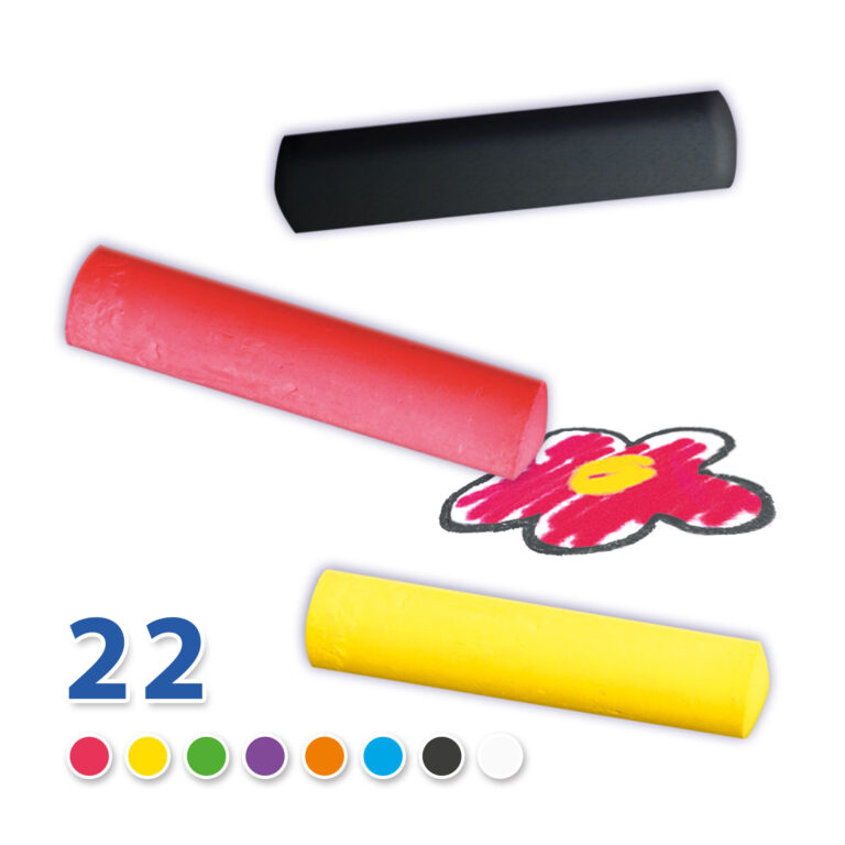 Playground Chalk 22pcs Bucket