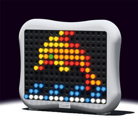 Quercetti Peg Brite Light-Up Peg Art Set