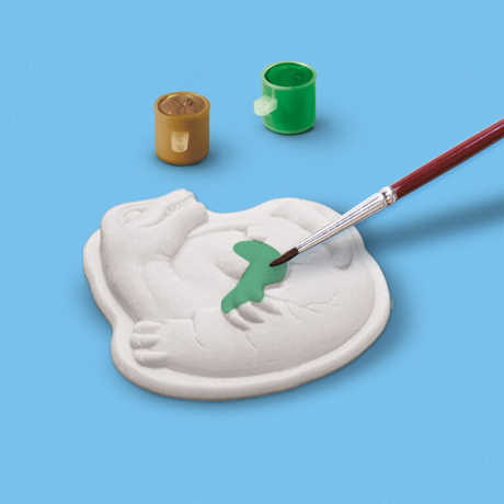 Dinosaurs 2 in 1 - Casting and Painting and Scratch