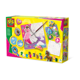 Casting and Painting - Canvases to Paint Princesses 3x