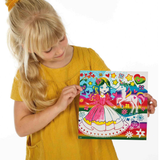 Metallic Colouring Canvas