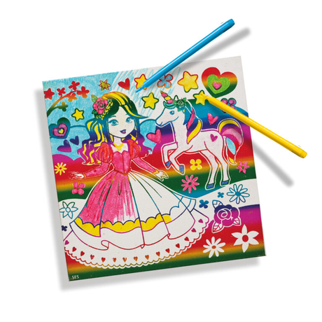 Metallic Colouring Canvas