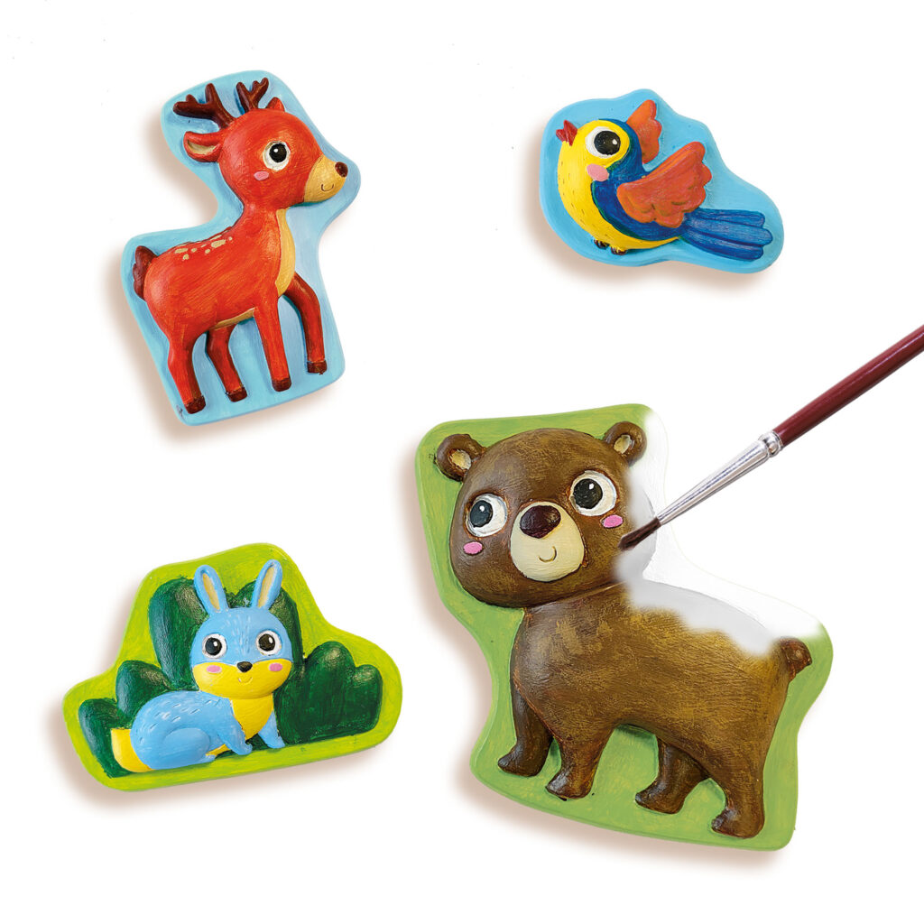 Casting and Painting - Forest Animals