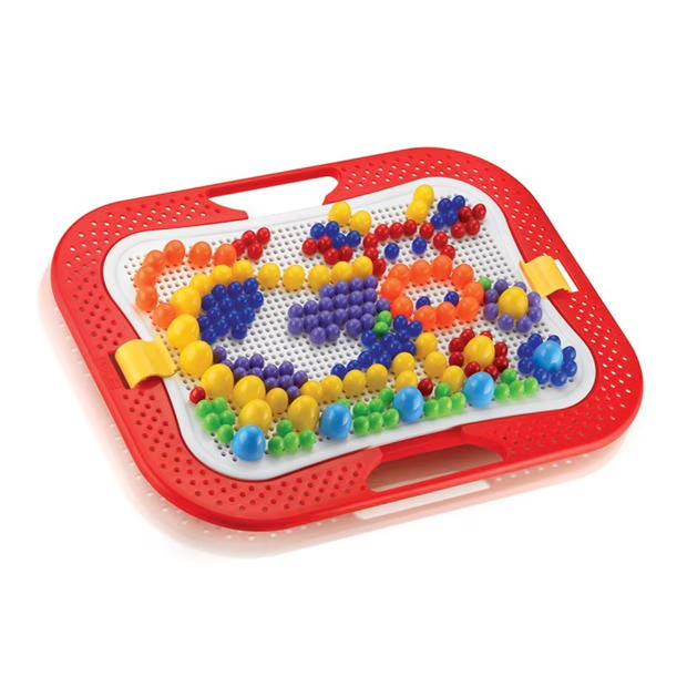 Quercetti Fantacolor Design Peg Art Set - Mixed Pegs (300 Pieces)