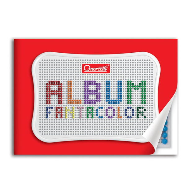 Quercetti Fantacolor Design Peg Art Set - Mixed Pegs (300 Pieces)