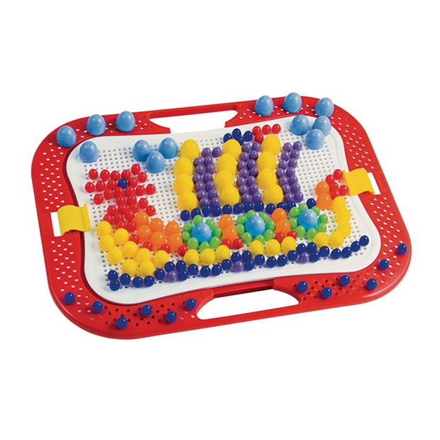 Quercetti Fantacolor Design Peg Art Set - Mixed Pegs (300 Pieces)