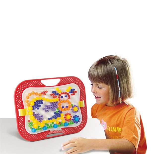 Quercetti Fantacolor Design Peg Art Set - Mixed Pegs (300 Pieces)