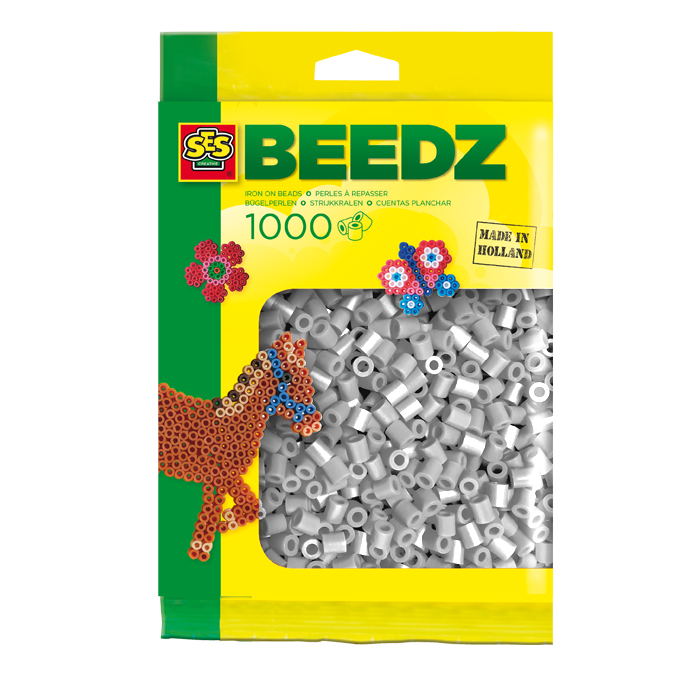 Iron on Beads 1000 Grey