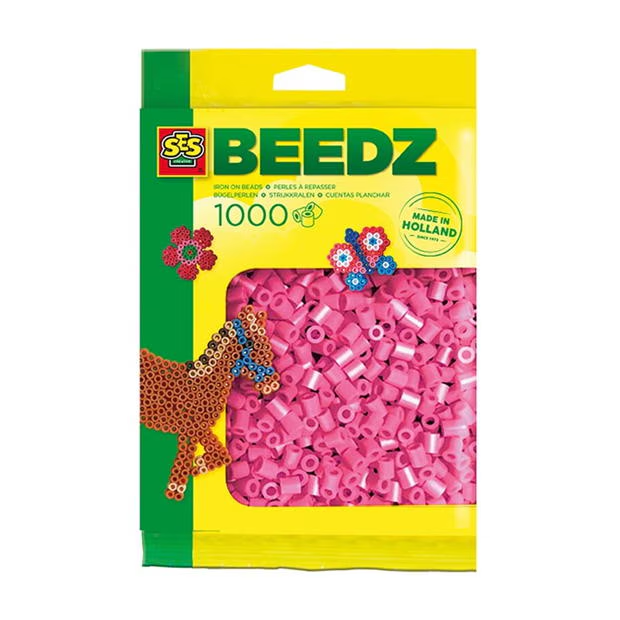 Iron on Beads 1000 Pink