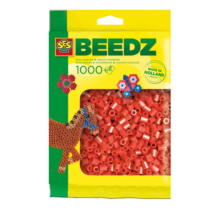 Iron on Beads 1000 Red