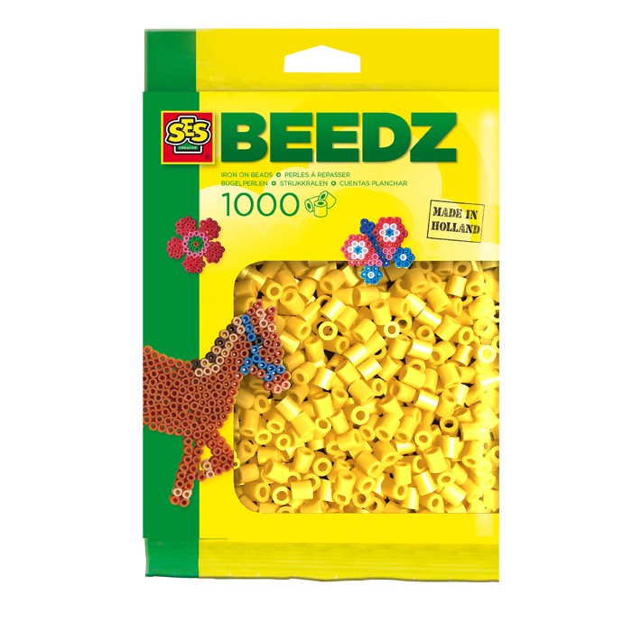 Iron on Beads 1000 Yellow