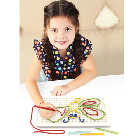 Quercetti Filo String Art Lacing Game